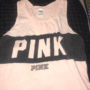 Pink tank top women’s size L